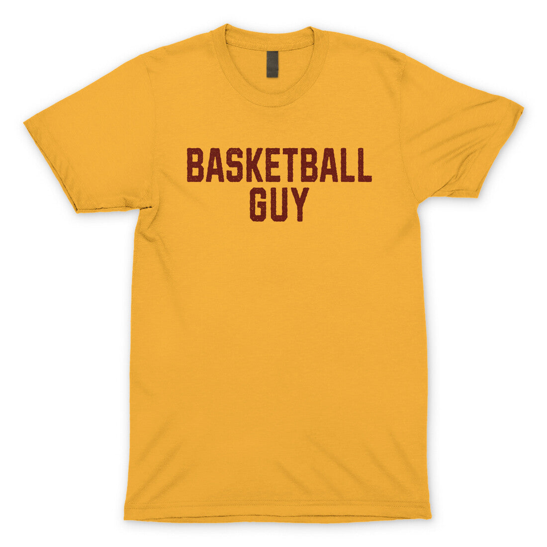 Basketball Guy in Gold Color