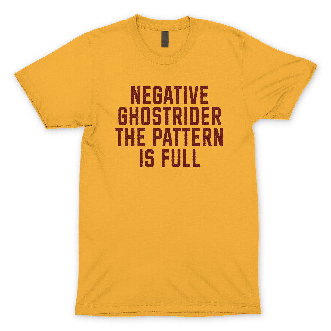 Negative Ghostrider the Pattern is Full in Gold Color