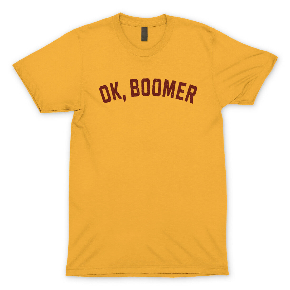 Ok Boomer in Gold Color