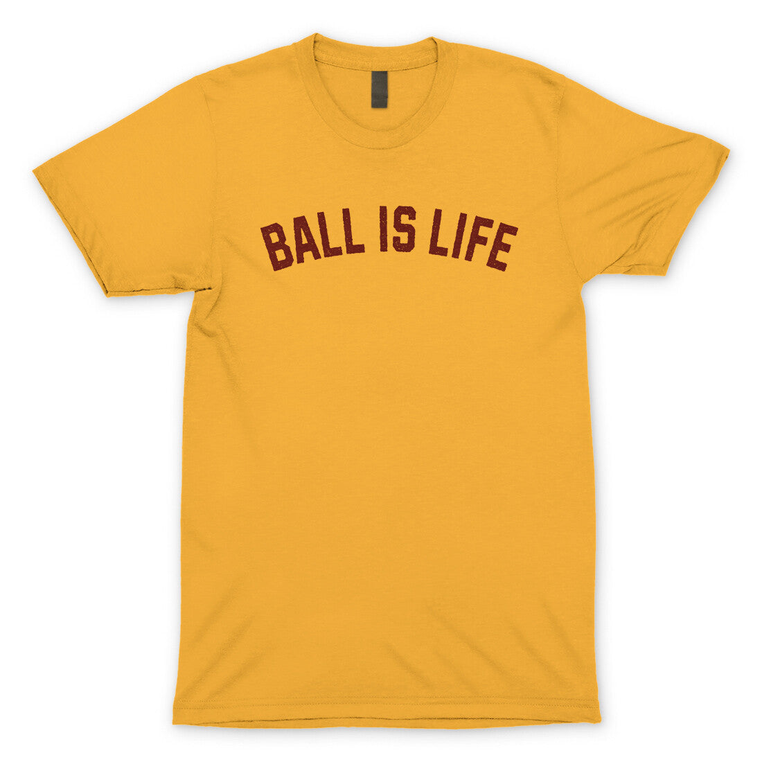 Ball is Life in Gold Color