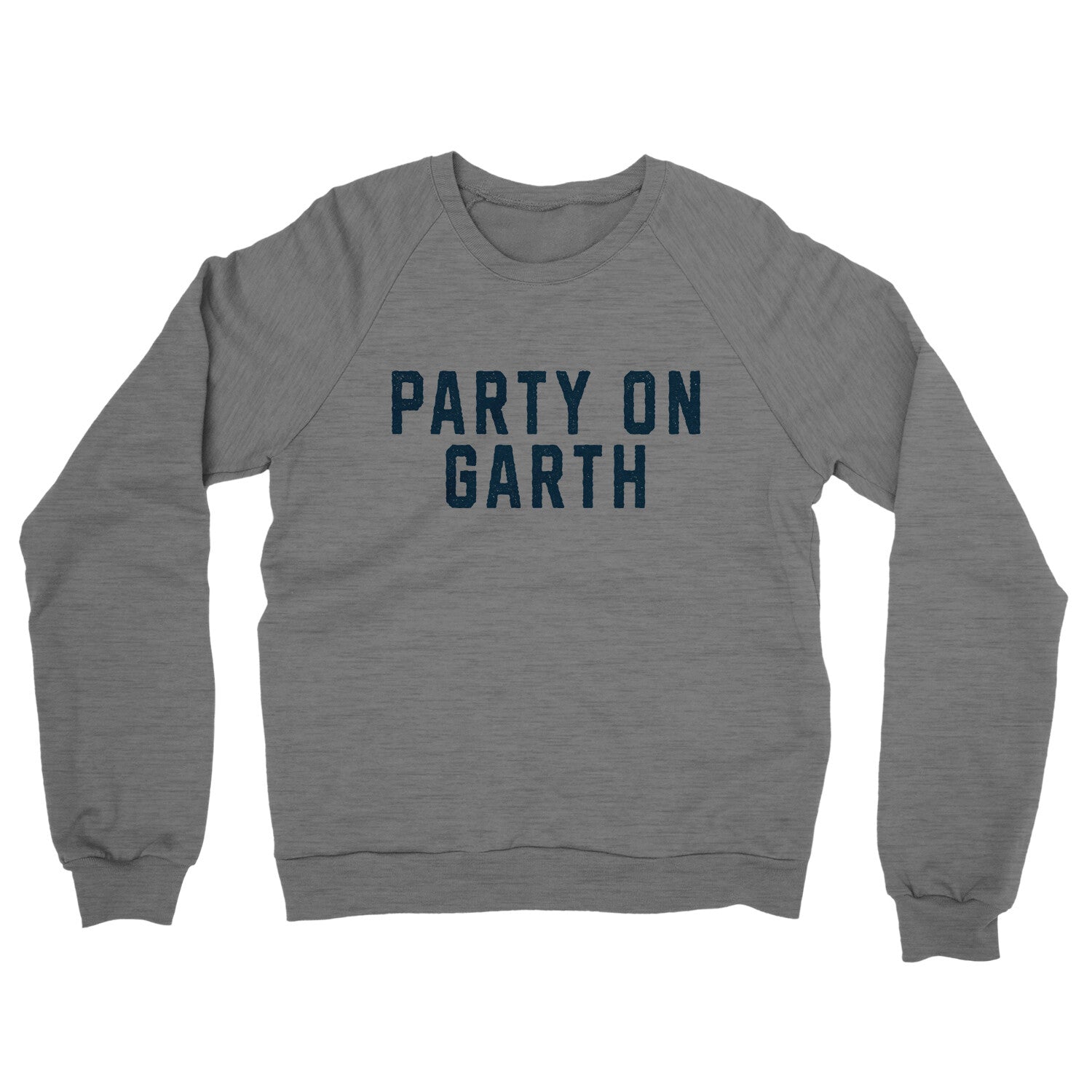 Party on Garth in Graphite Heather Color