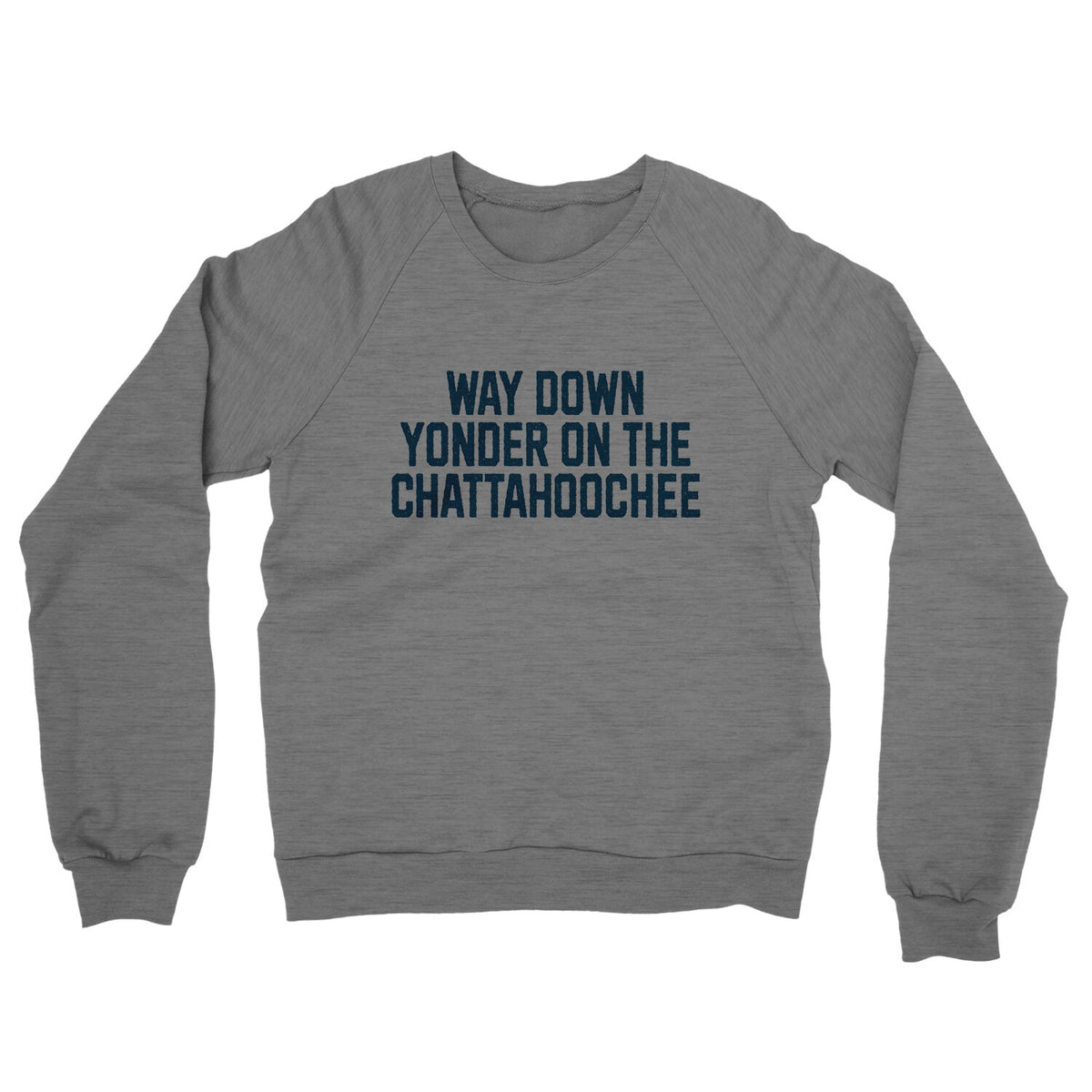 Way Down Yonder on the Chattahoochee in Graphite Heather Color