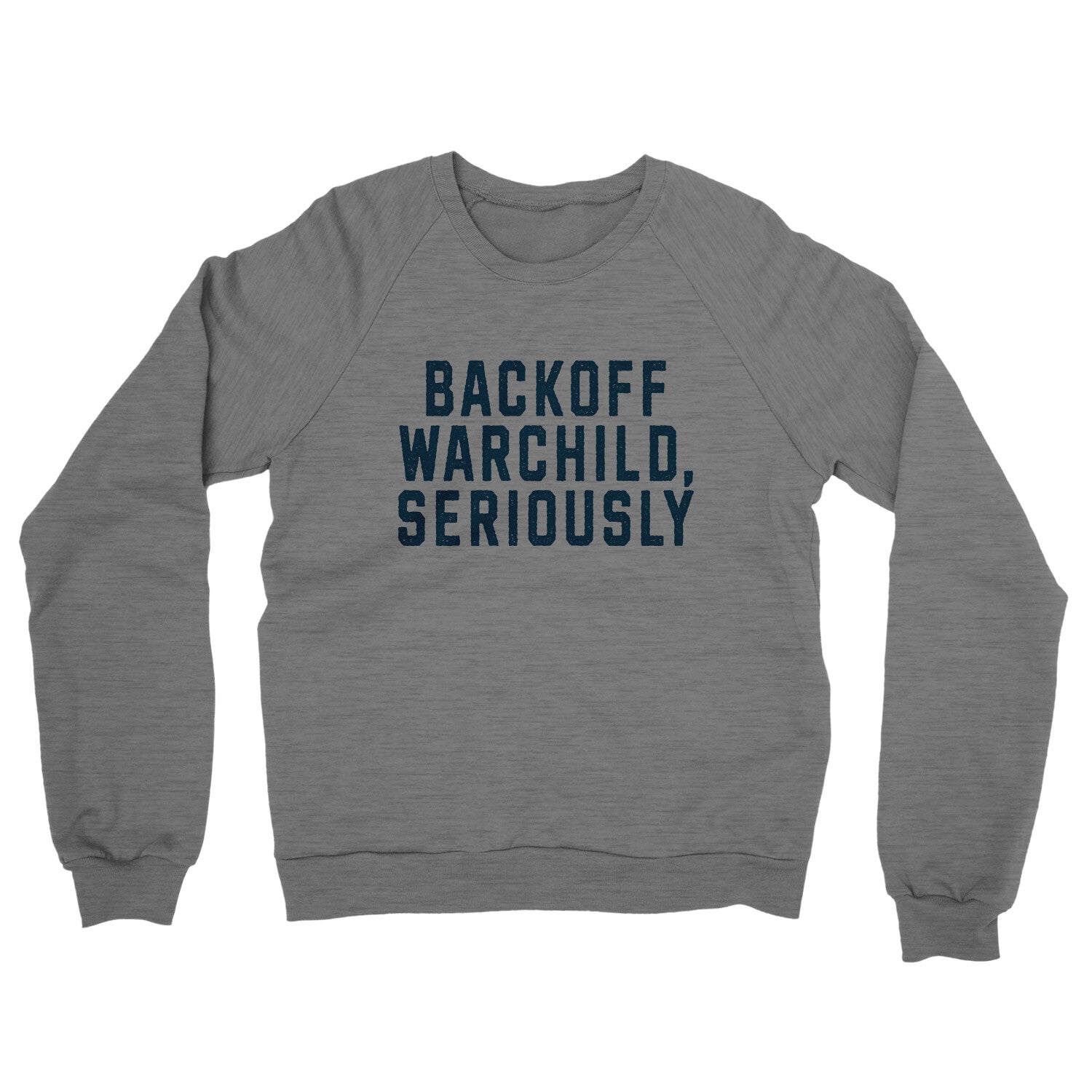 Backoff Warchild Seriously in Graphite Heather Color