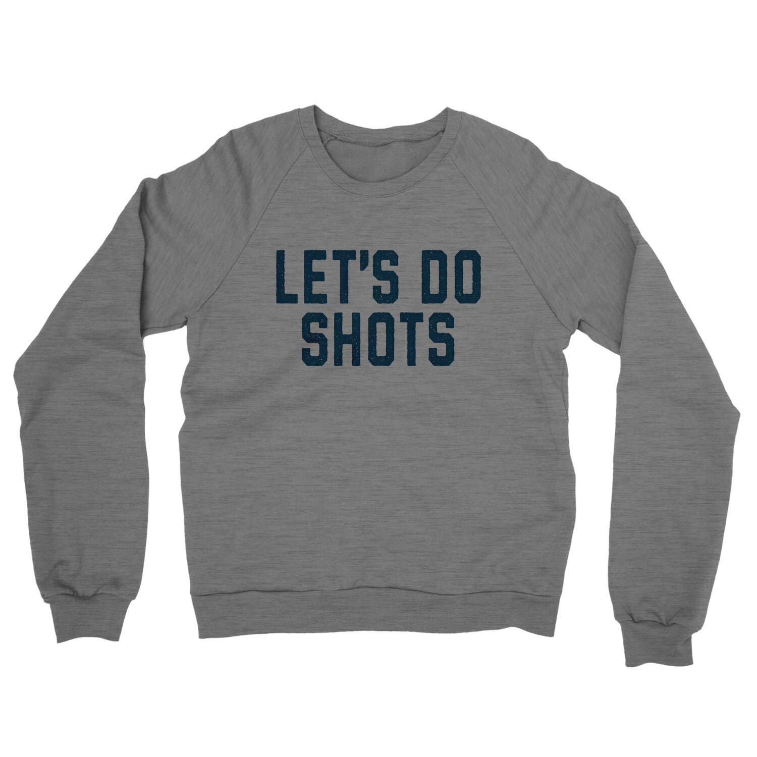 Let's Do Shots in Graphite Heather Color