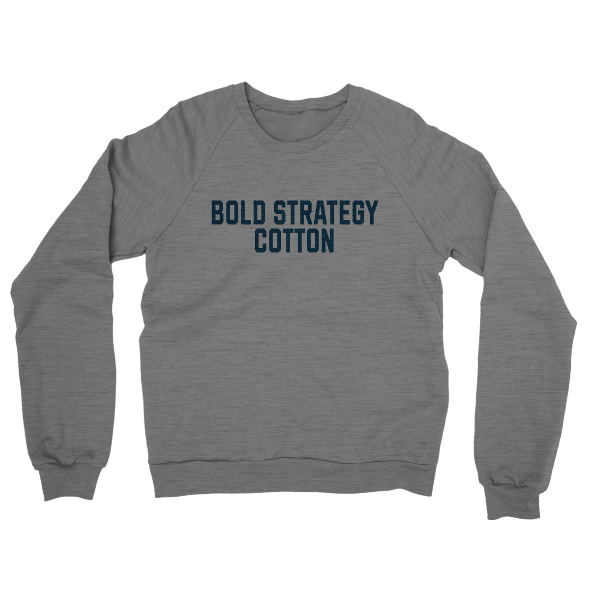 Bold Strategy Cotton in Graphite Heather Color