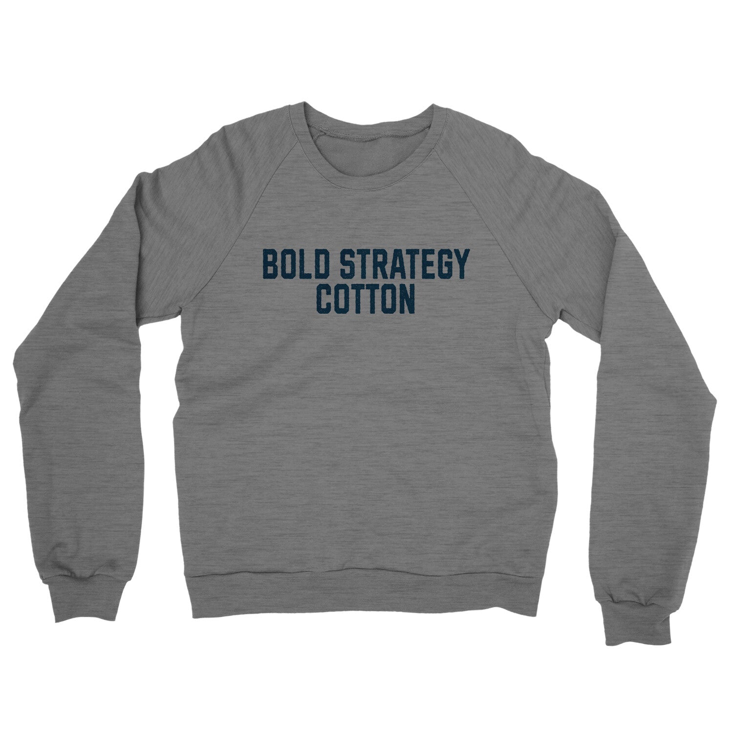 Bold Strategy Cotton in Graphite Heather Color