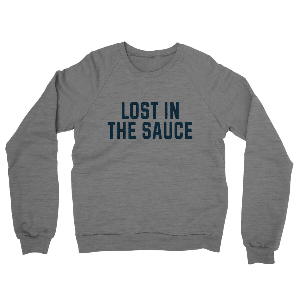 Lost in the Sauce in Graphite Heather Color