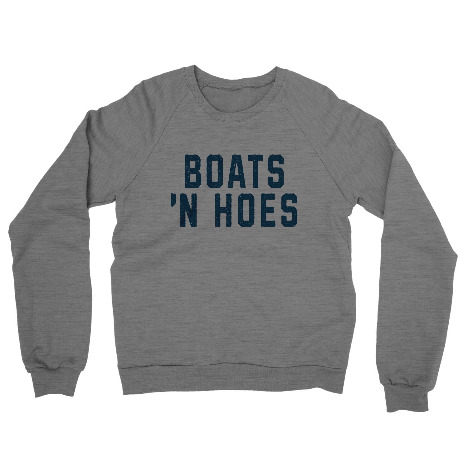 Boats 'n Hoes in Graphite Heather Color