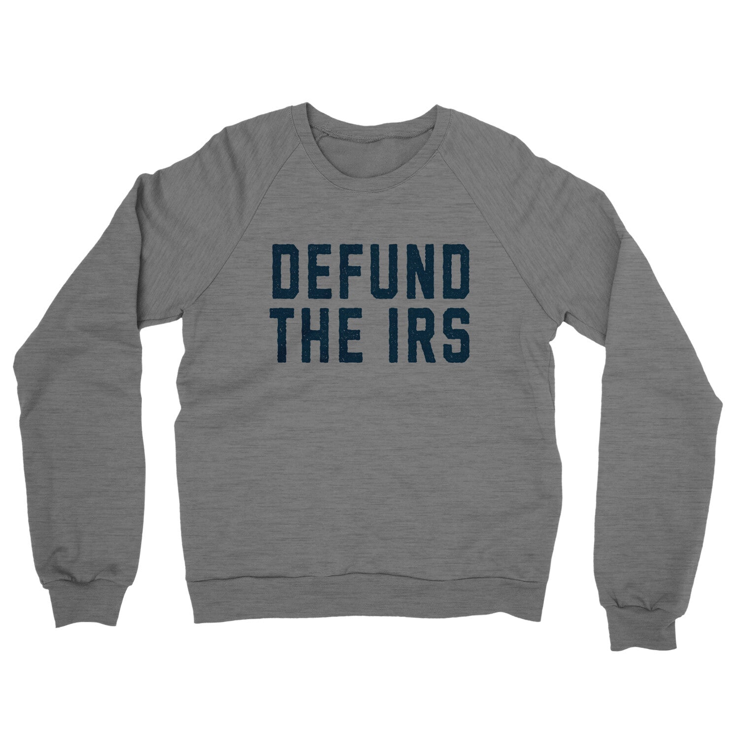 Defund the IRS in Graphite Heather Color