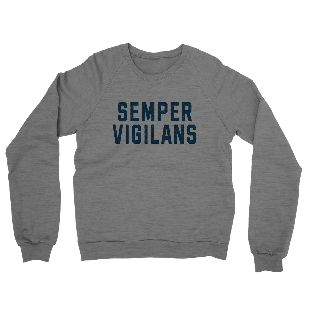 Semper Vigilans in Graphite Heather Color