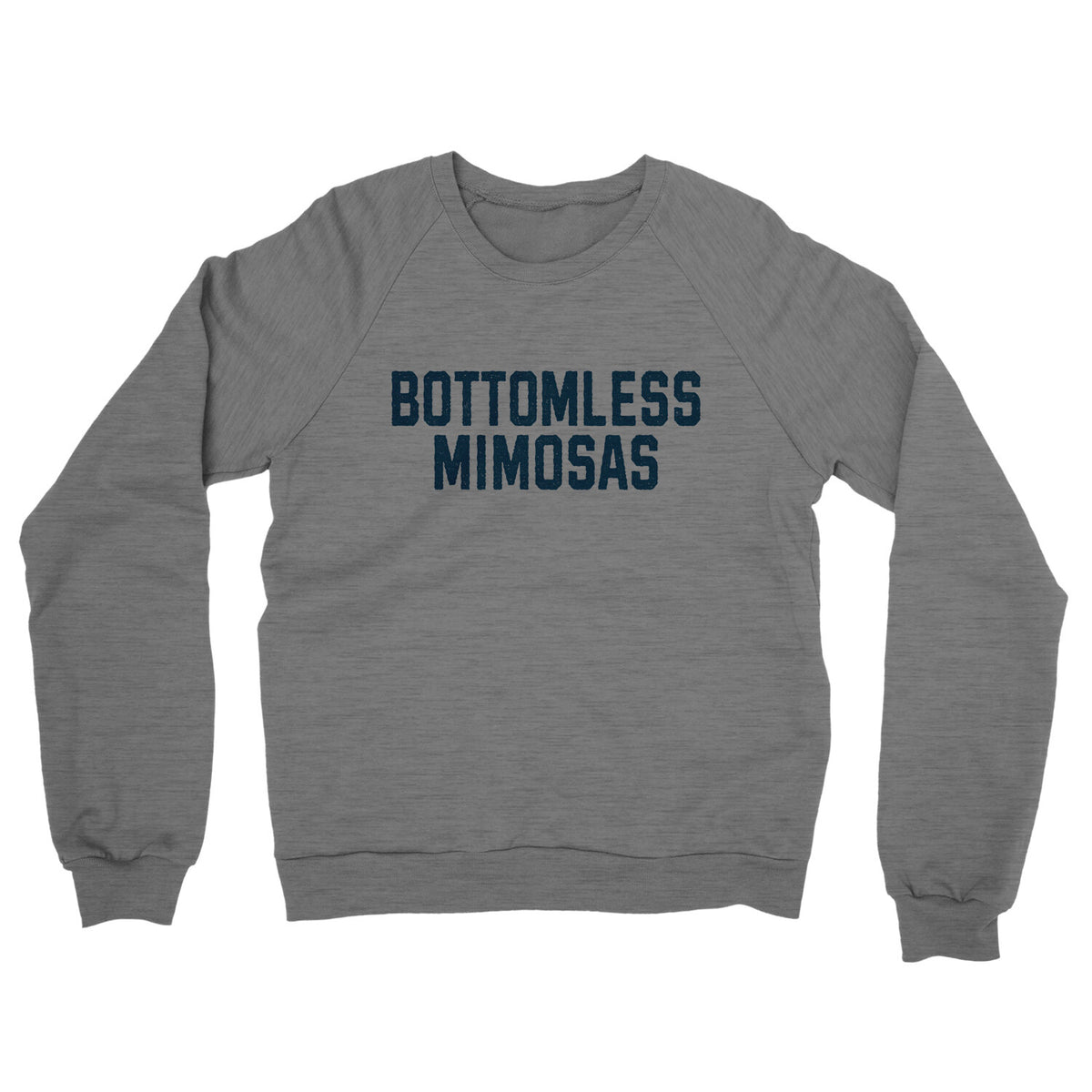 Bottomless Mimosas in Graphite Heather Color