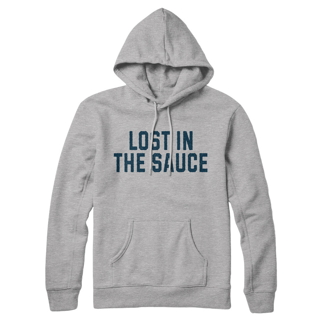 Lost in the Sauce in Heather Grey Color