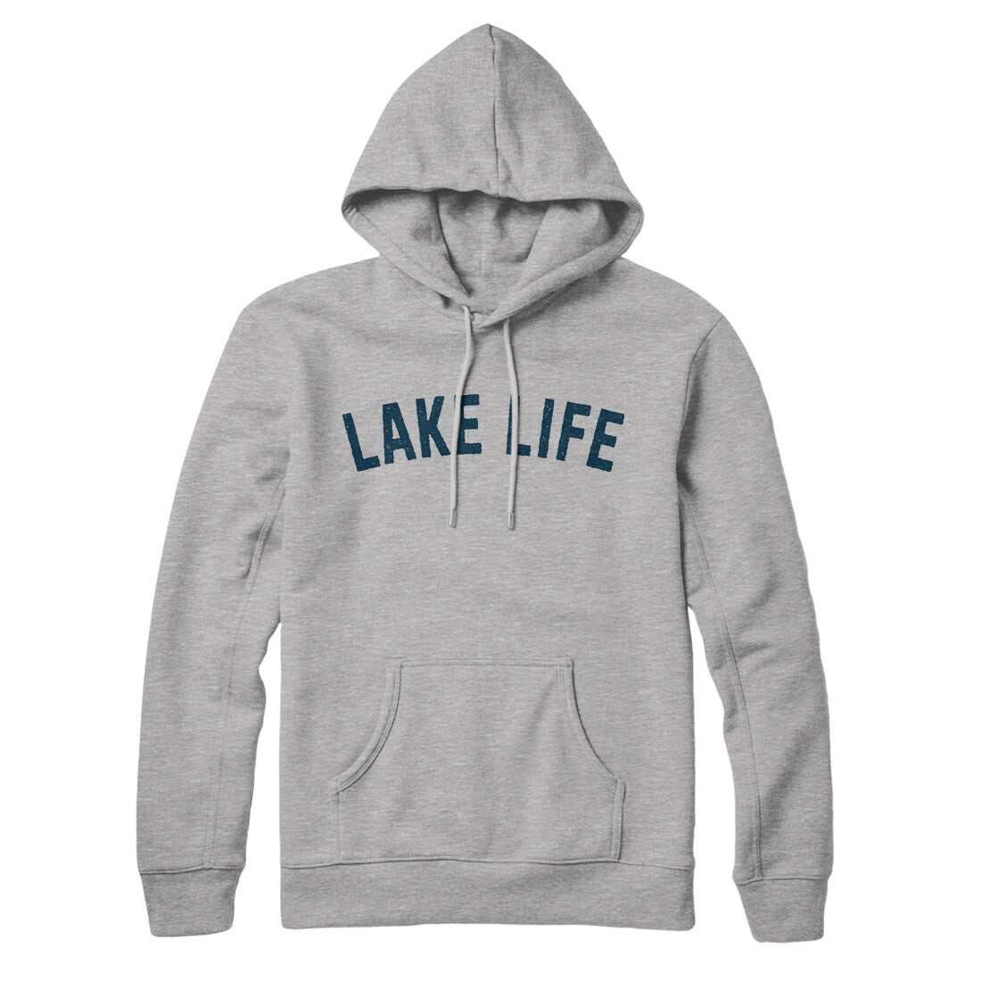 Lake Life in Heather Grey Color