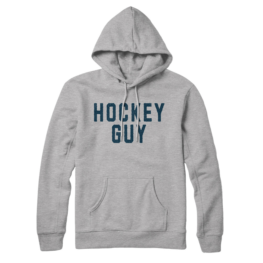 Hockey Guy in Heather Grey Color