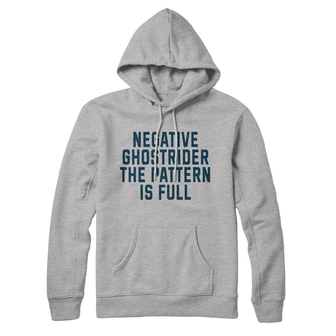 Negative Ghostrider the Pattern is Full in Heather Grey Color