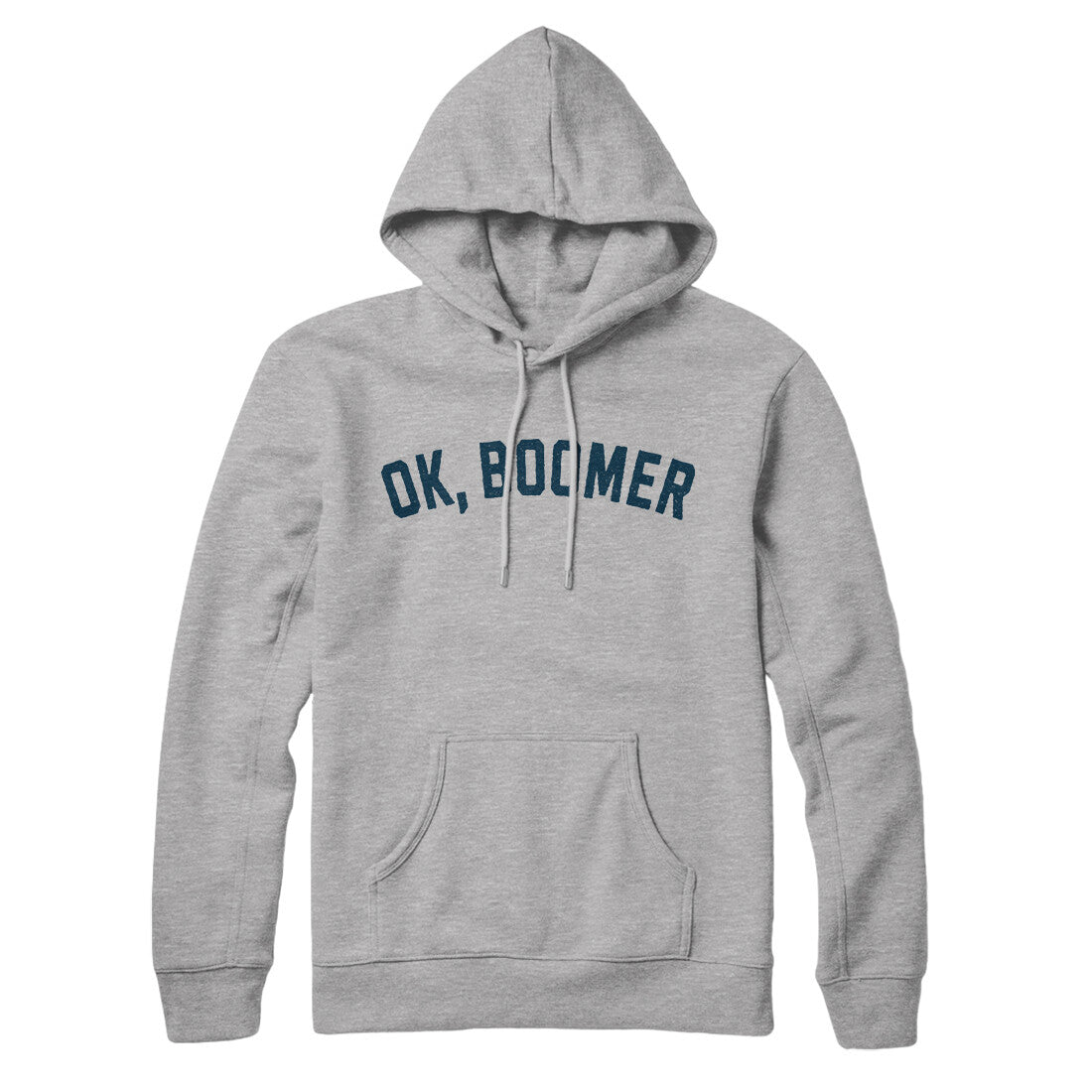 Ok Boomer in Heather Grey Color