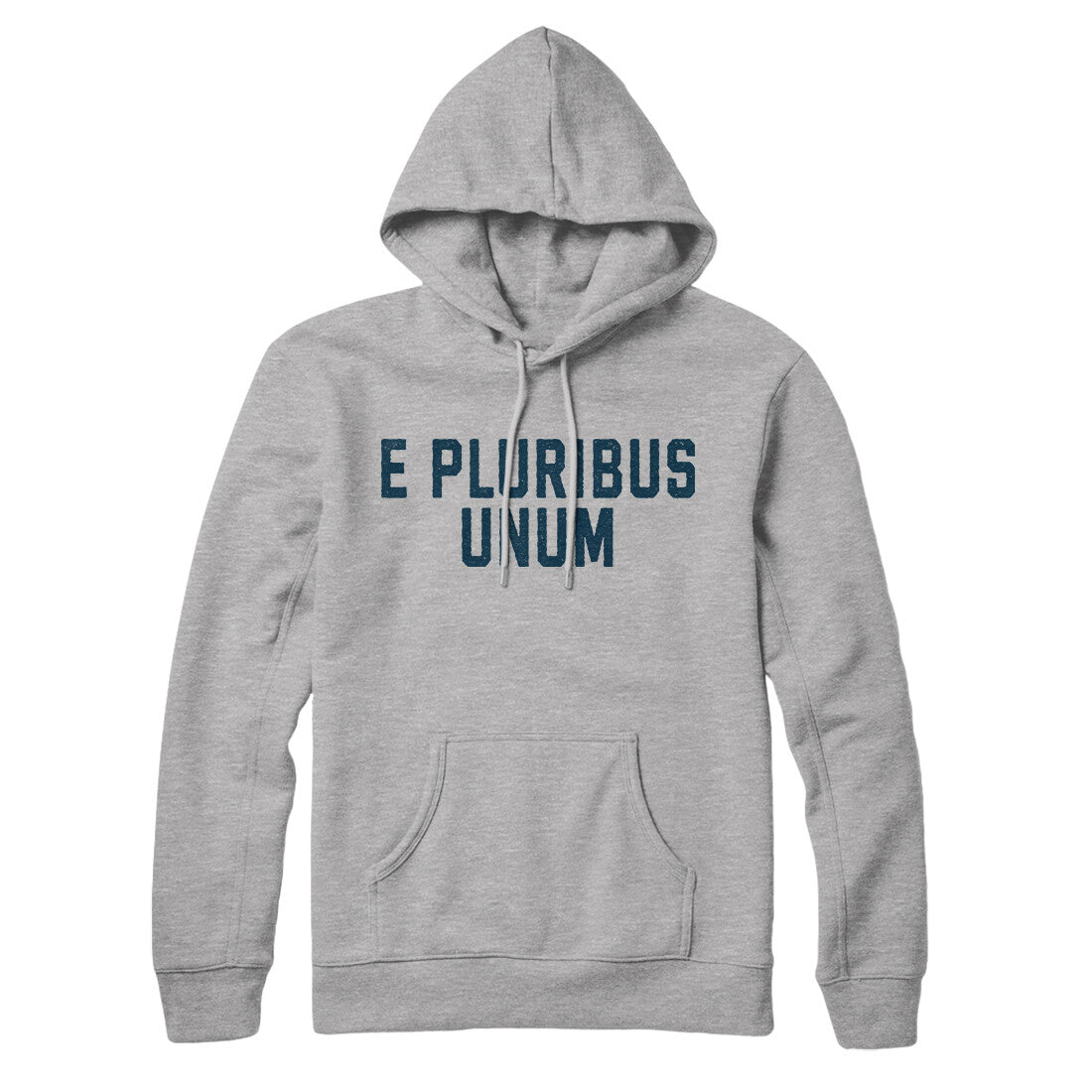 E Pluribus Unum in Heather Grey Color