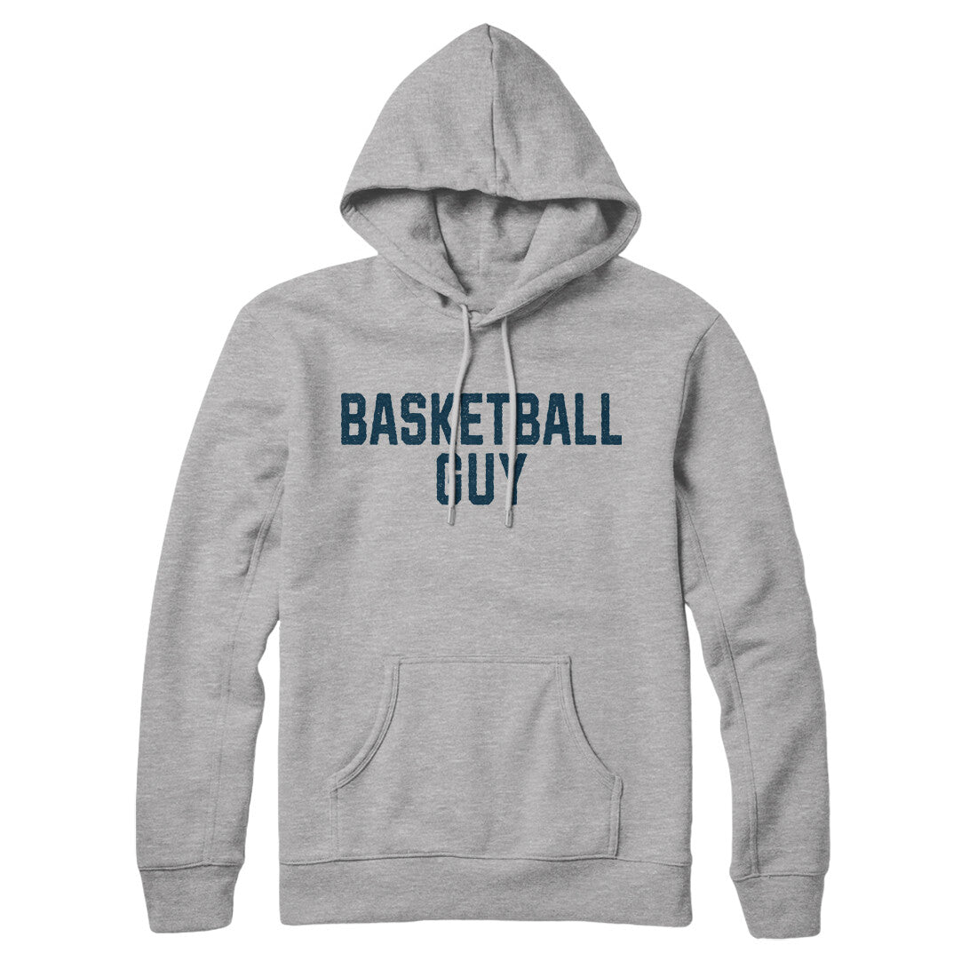 Basketball Guy in Heather Grey Color