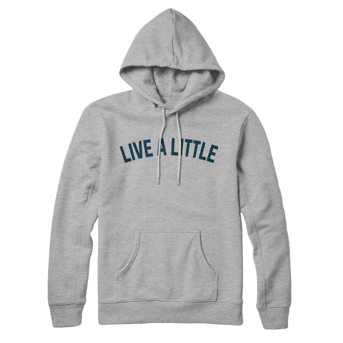 Live a Little in Heather Grey Color