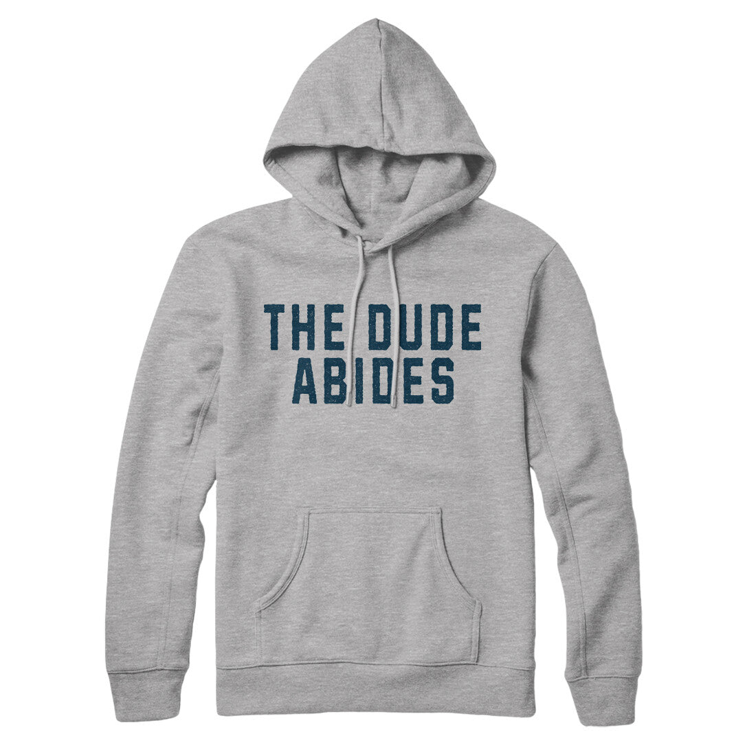 The Dude Abides in Heather Grey Color