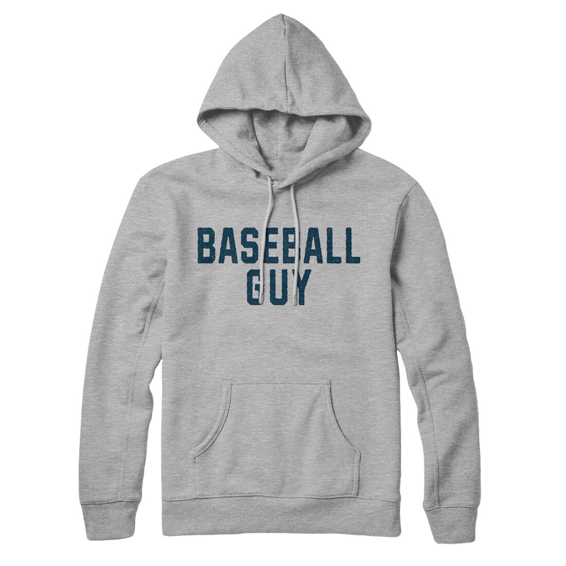 Baseball Guy in Heather Grey Color