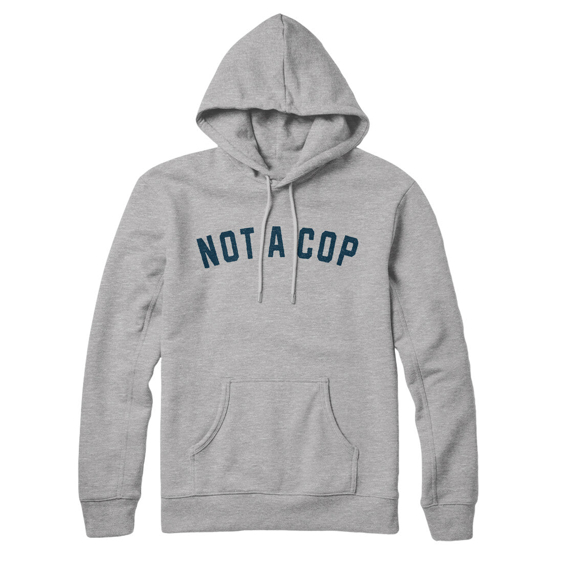 Not a Cop in Heather Grey Color