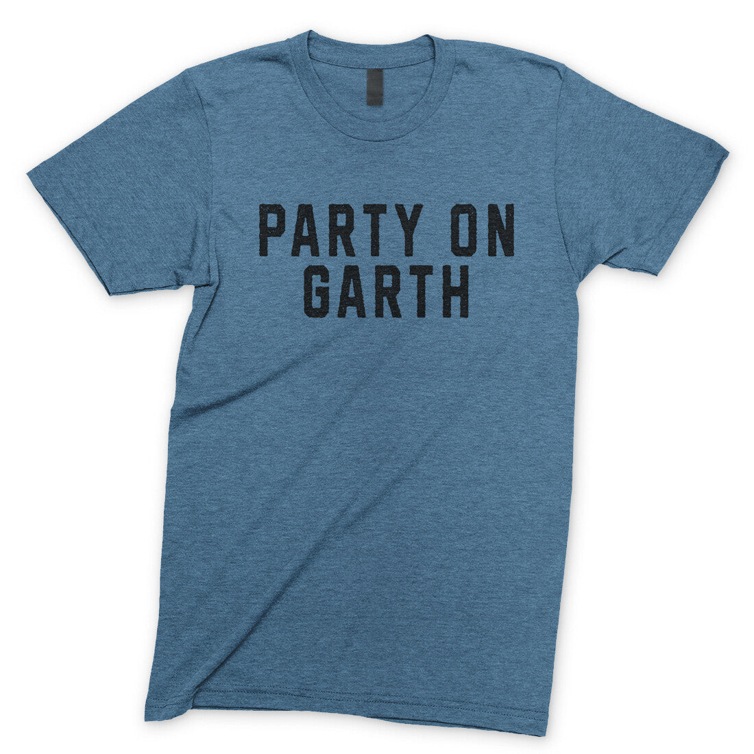 Party on Garth in Heather Indigo Color