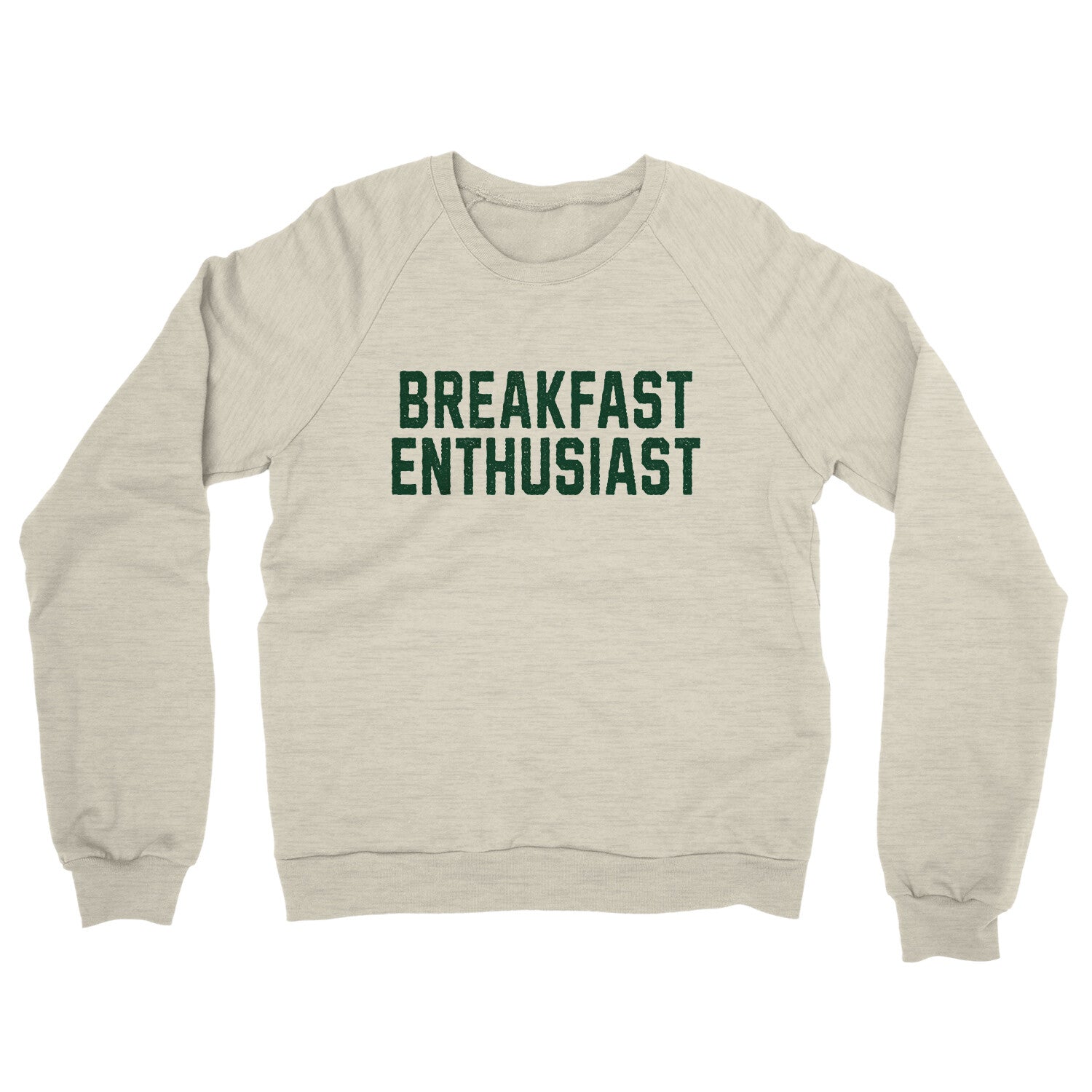 Breakfast Enthusiast in Heather Oatmeal Color