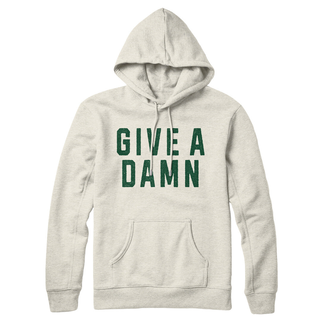 Give a Damn in Heather Oatmeal Color