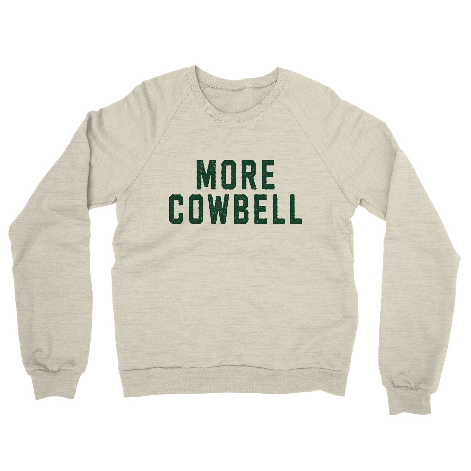 More Cowbell in Heather Oatmeal Color