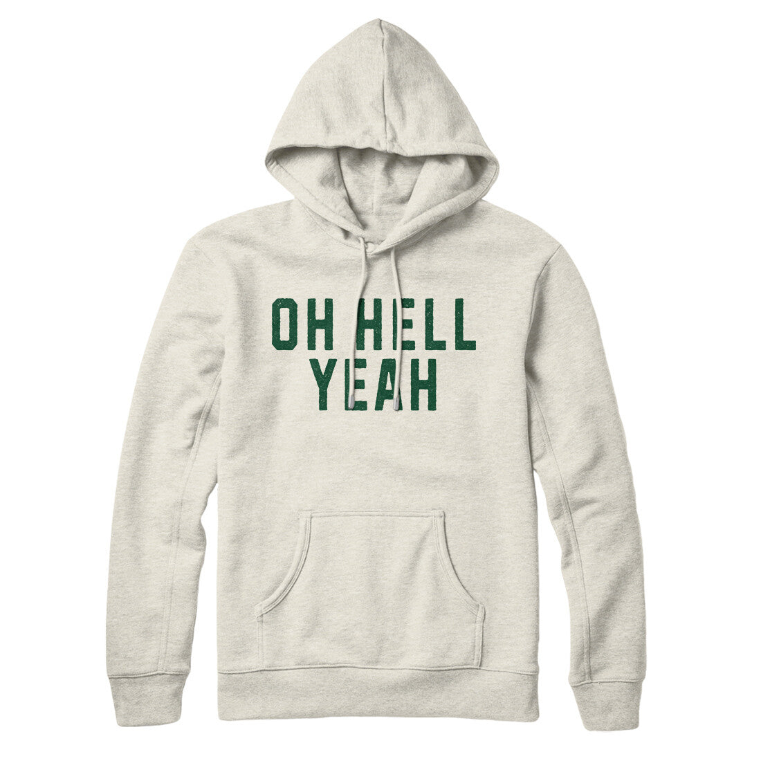 Oh Hell Yeah in Heather Oatmeal Color