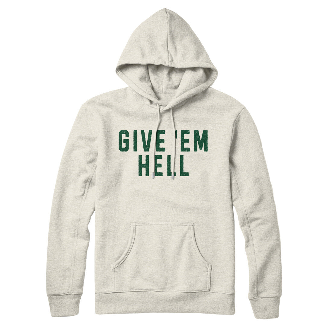 Give ‘em Hell in Heather Oatmeal Color