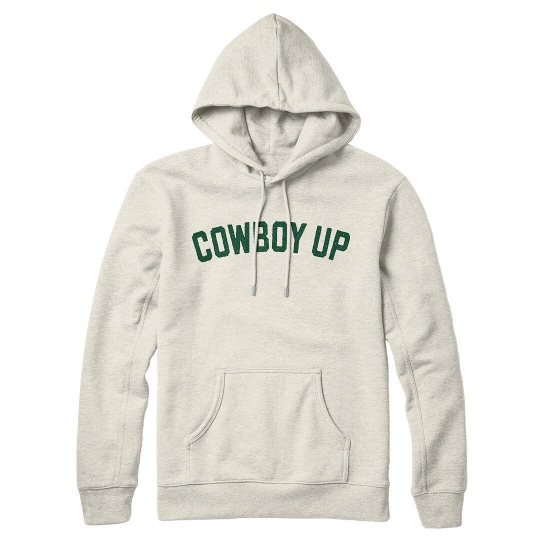 Cowboy Up in Heather Oatmeal Color