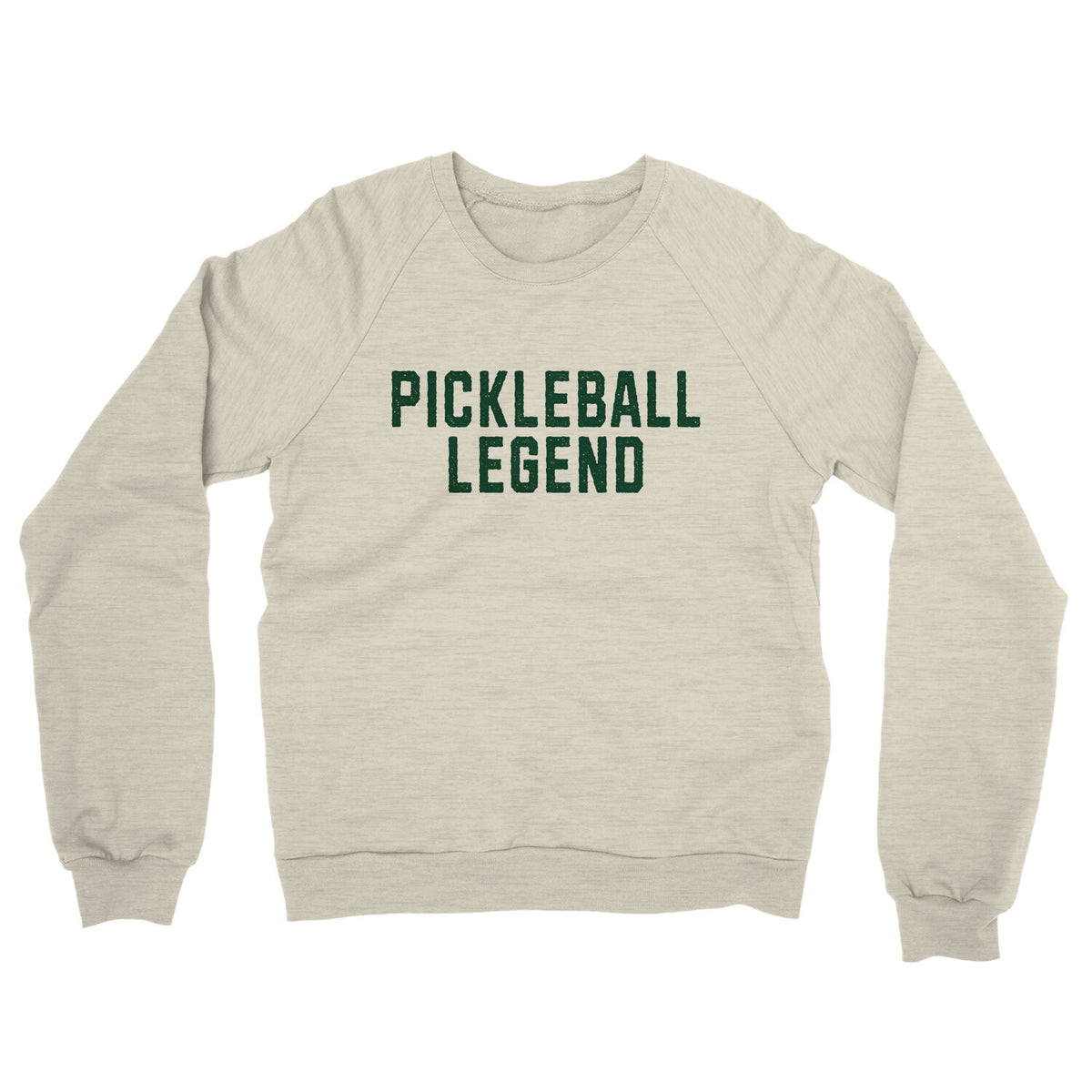 Pickleball Legend in Heather Oatmeal Color