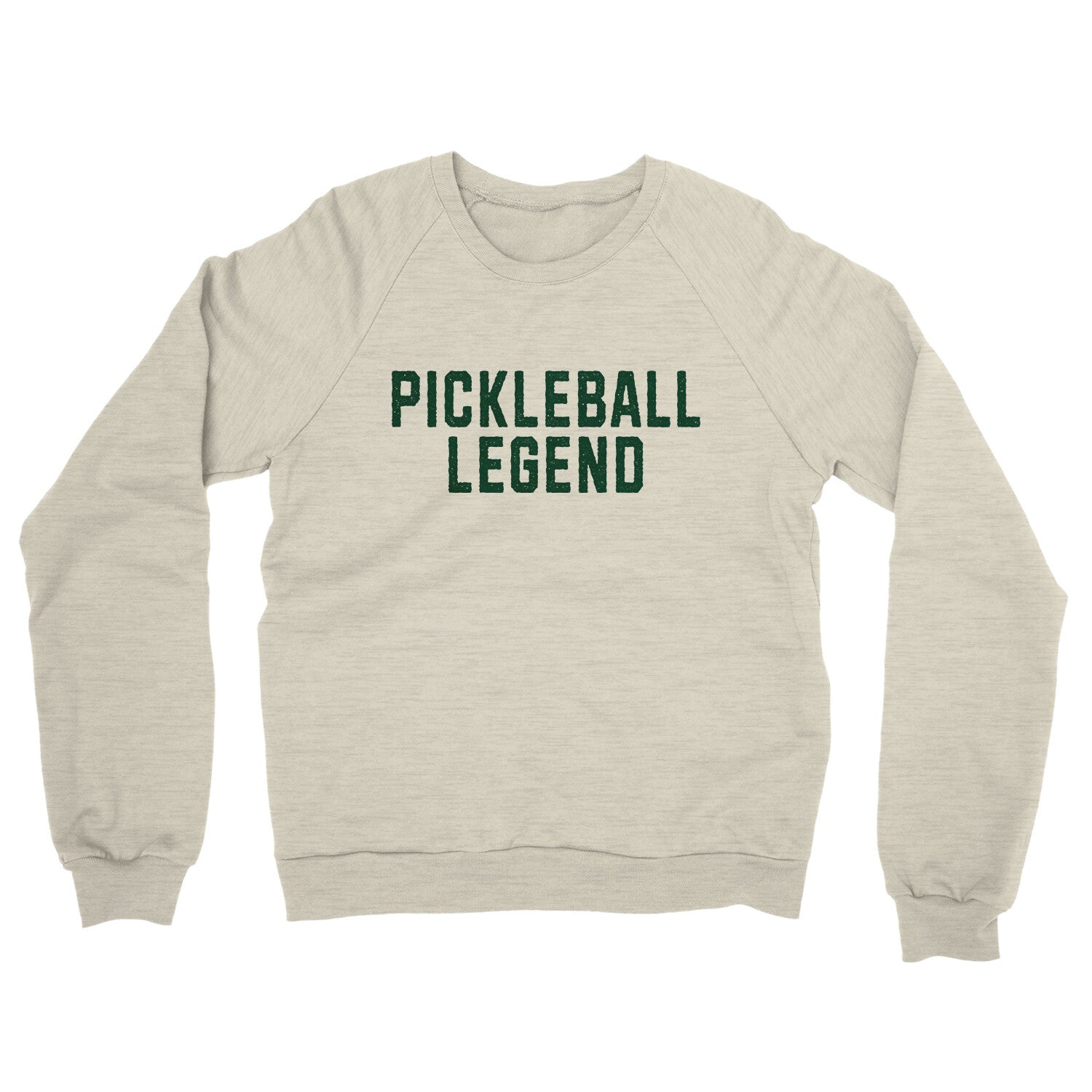 Pickleball Legend in Heather Oatmeal Color