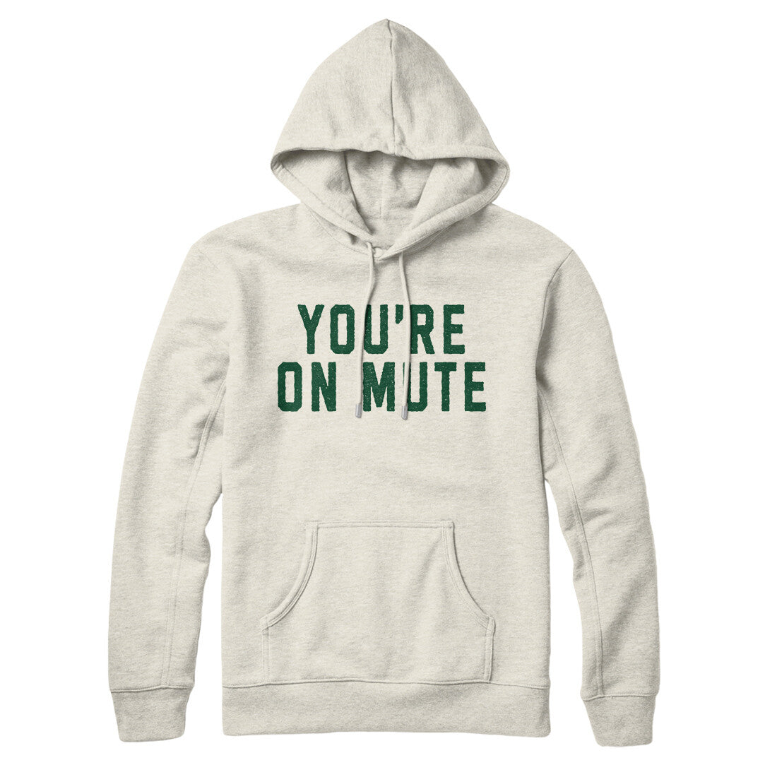 You're on Mute in Heather Oatmeal Color