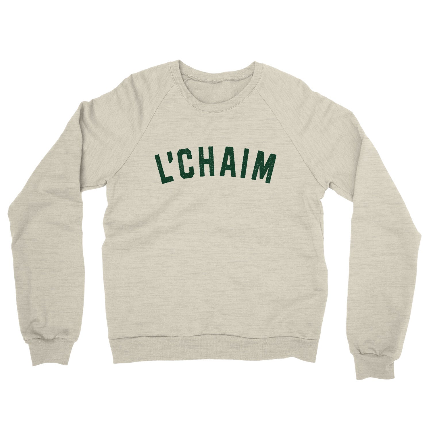 L'Chaim in Heather Oatmeal Color