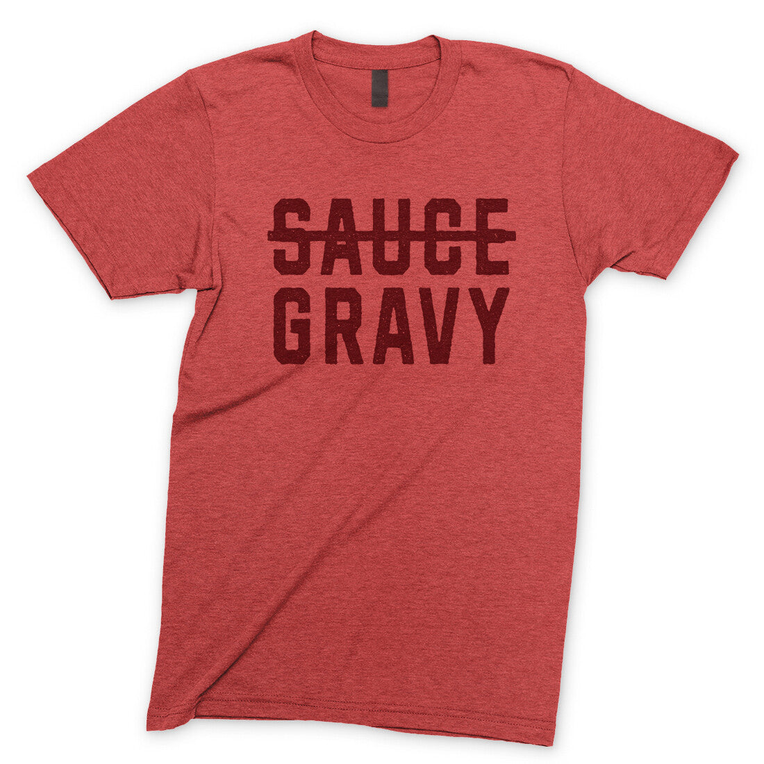 Sauce Gravy in Heather Red Color