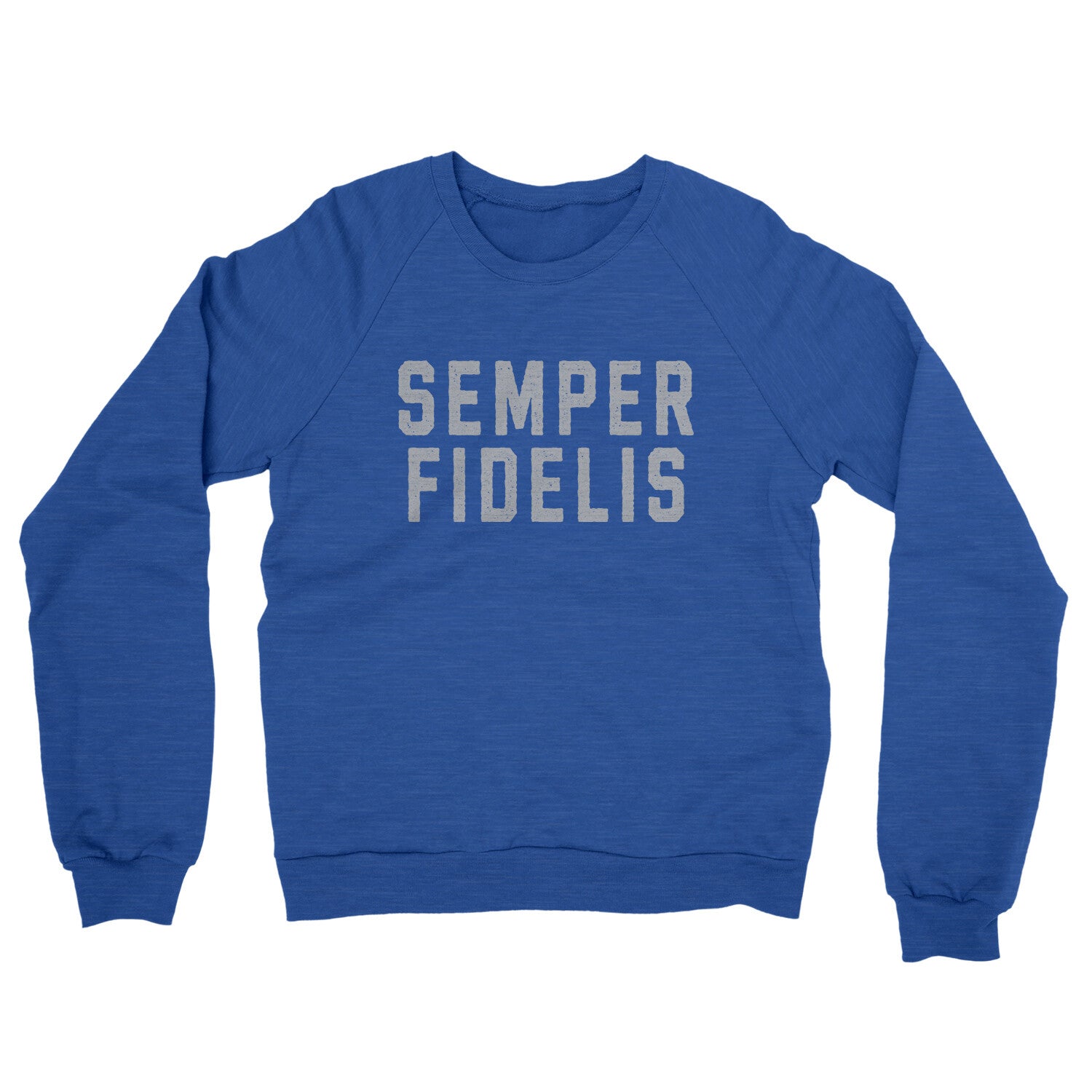 Semper Fidelis in Heather Royal Color