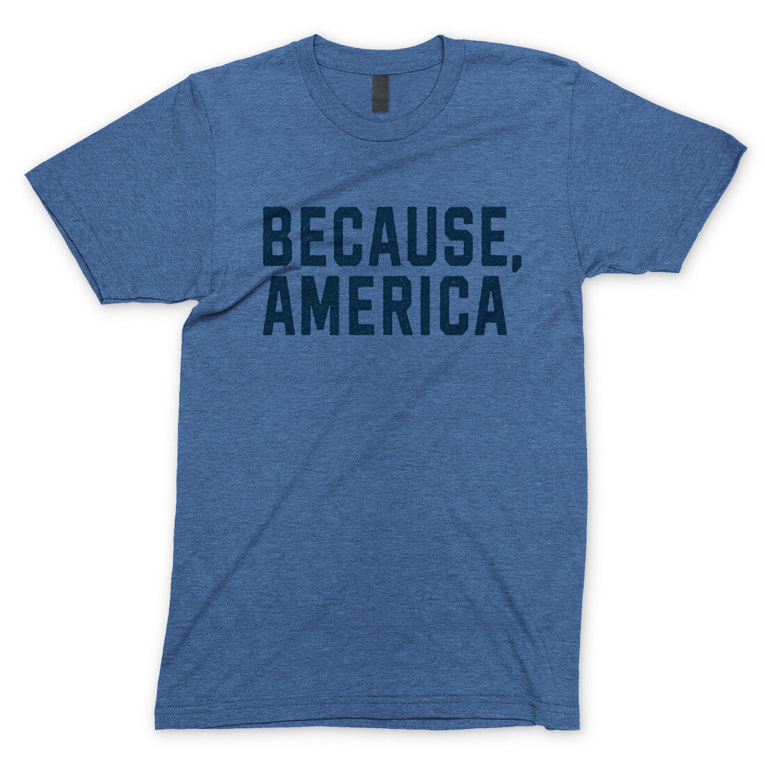 Because America in Heather Royal Color