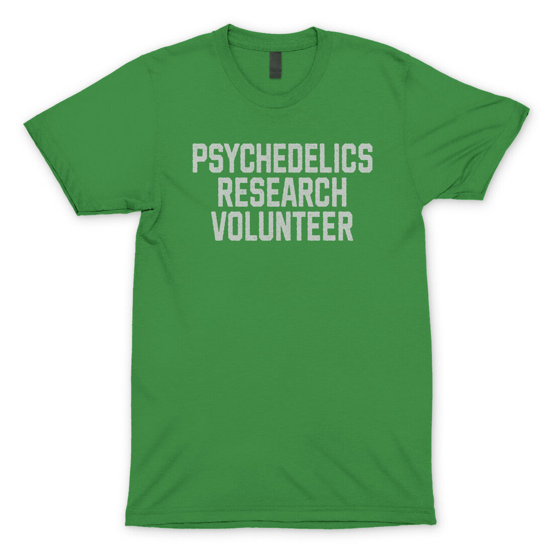 Psychedelics Research Volunteer in Irish Green Color