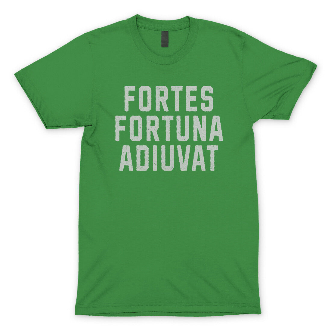 Fortes Fortuna Adiuvat in Irish Green Color