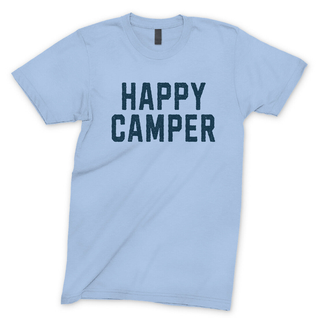 Happy Camper in Light Blue Color