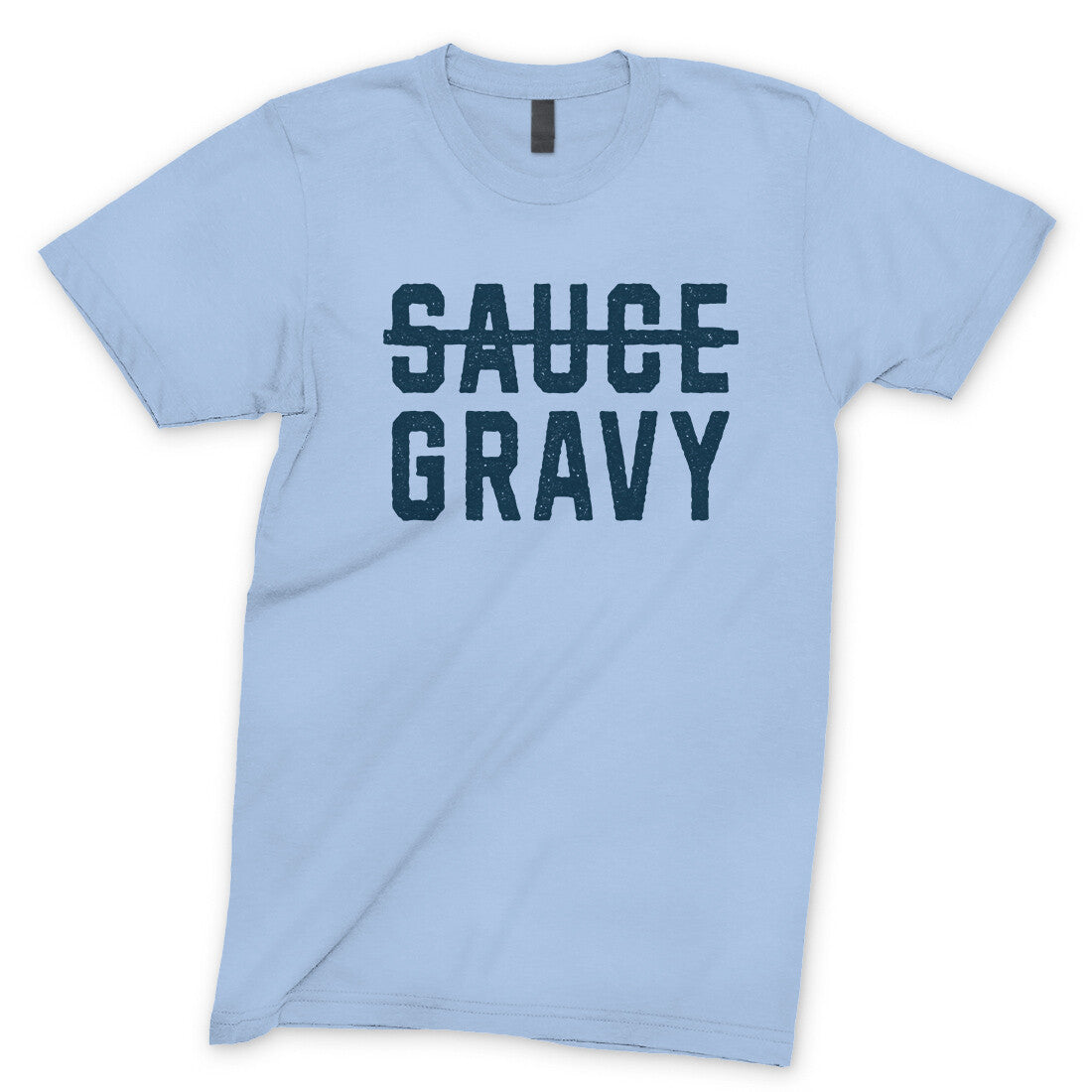Sauce Gravy in Light Blue Color