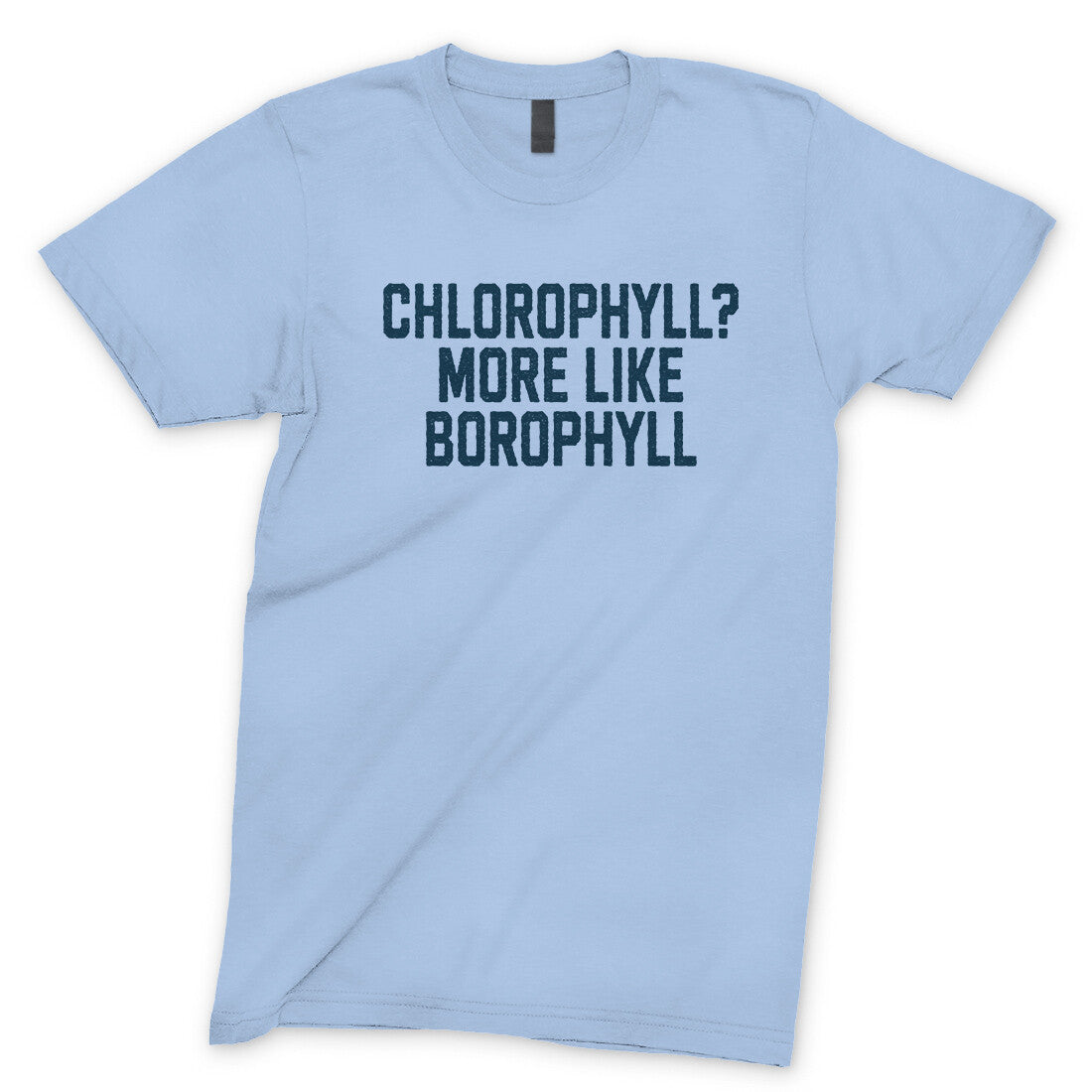 Chlorophyll More Like Borophyll in Light Blue Color