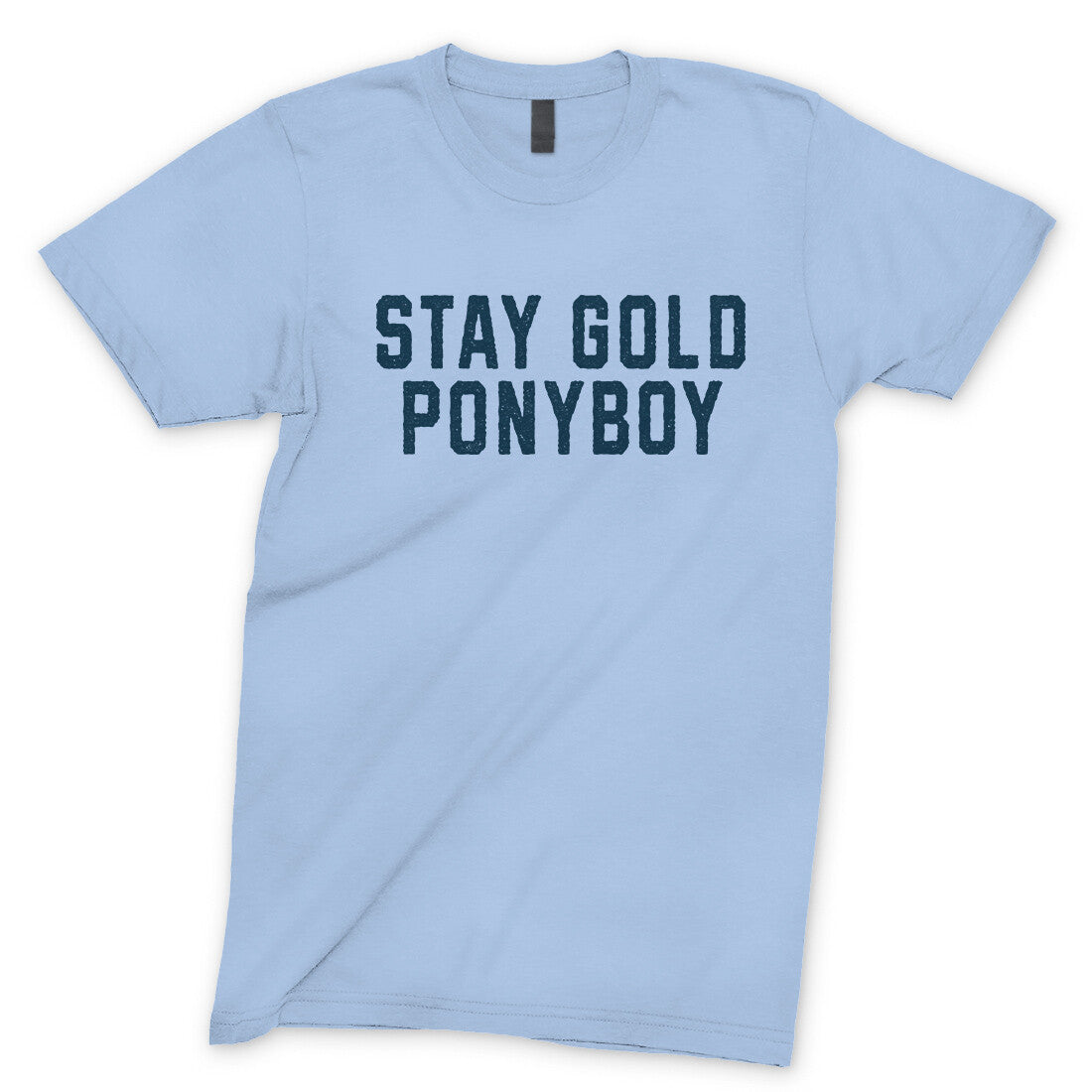 Stay Gold Ponyboy in Light Blue Color
