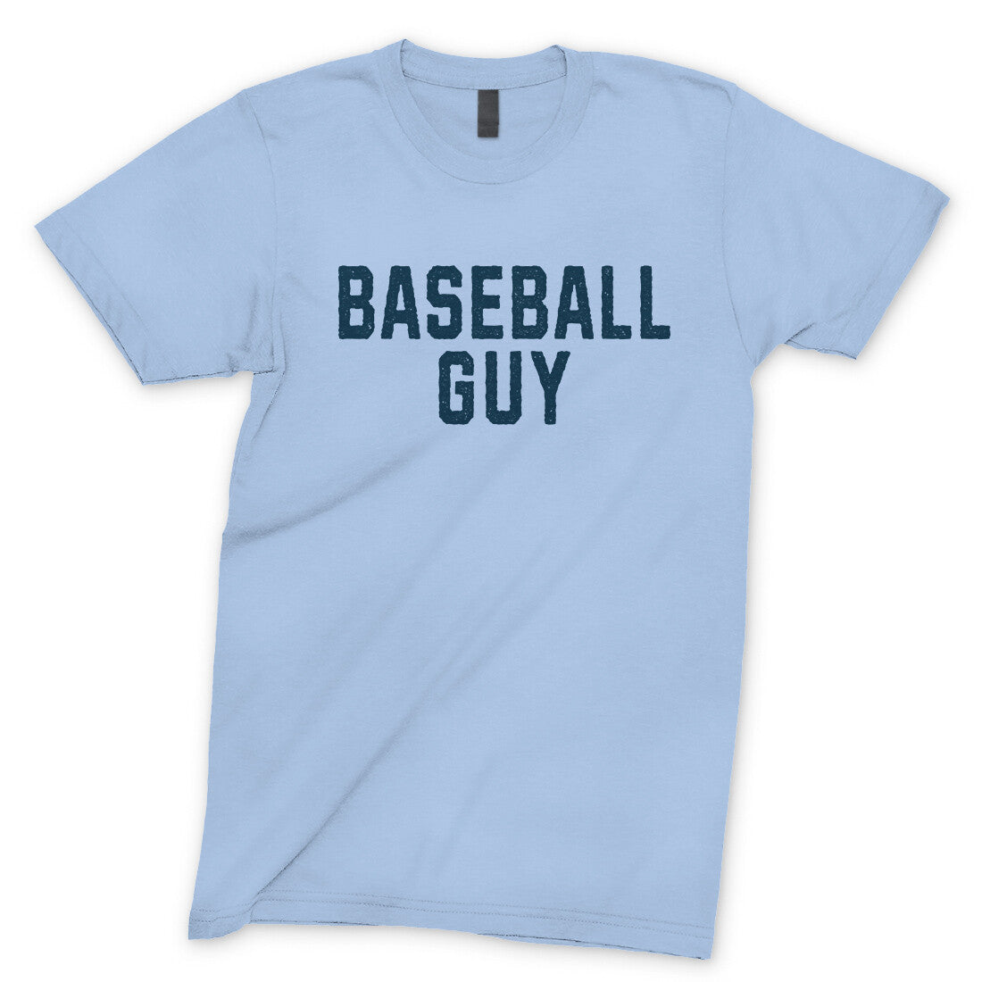 Baseball Guy in Light Blue Color