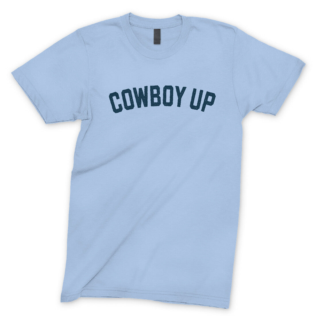 Cowboy Up in Light Blue Color