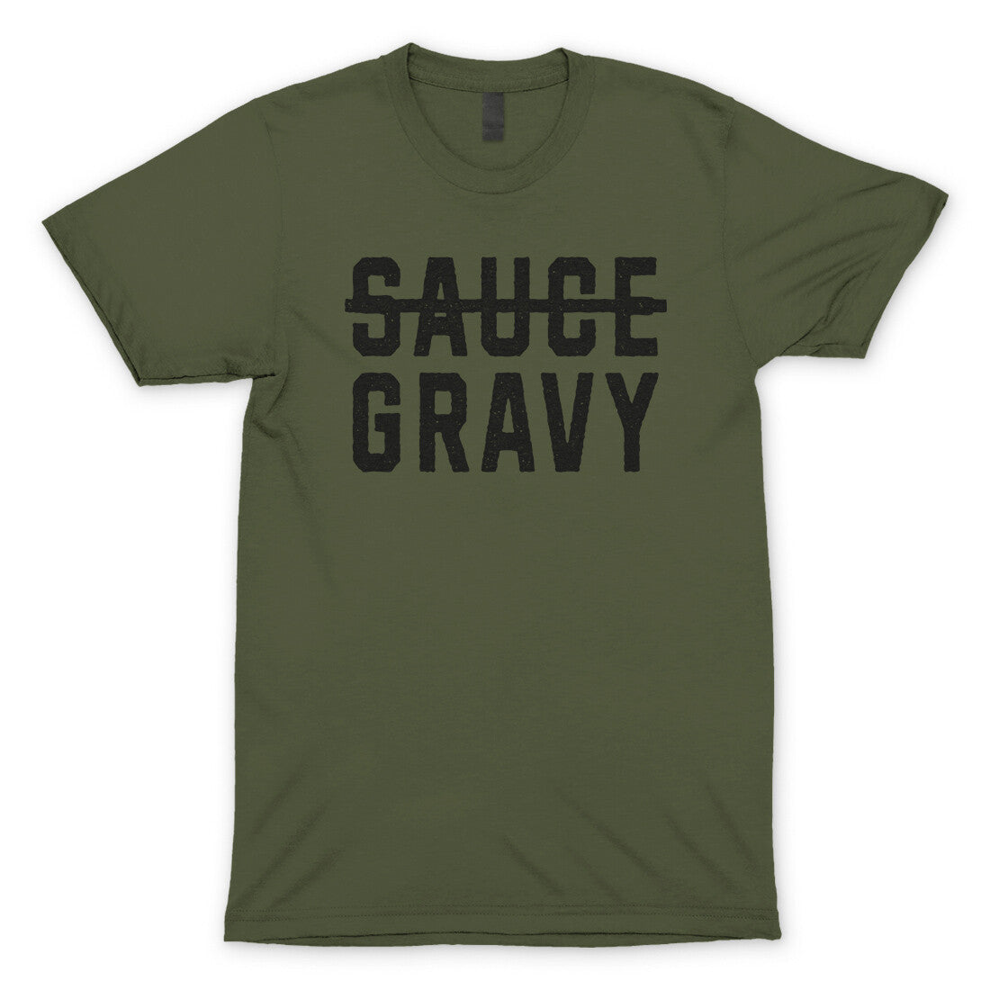 Sauce Gravy in Military Green Color