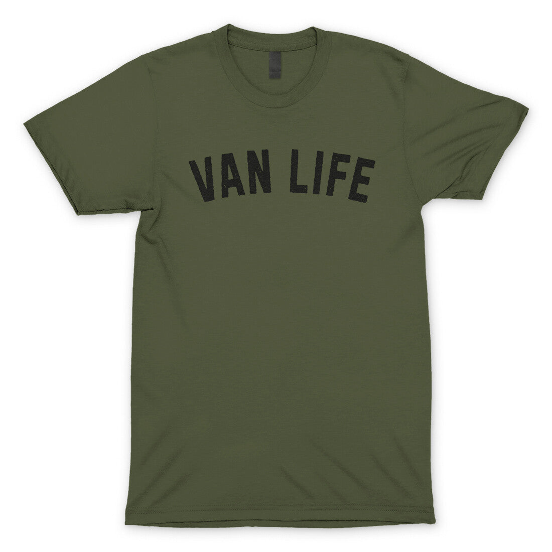 Van Life in Military Green Color